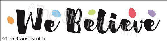 3149 - We Believe - The Stencilsmith