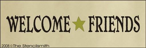 315 - Welcome Friends - The Stencilsmith
