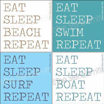 3200 - Eat Sleep ... repeat - The Stencilsmith