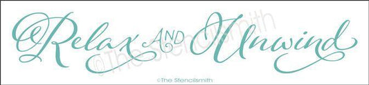 3222 - Relax and Unwind - The Stencilsmith