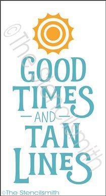 3224 - Good times and tan lines - The Stencilsmith