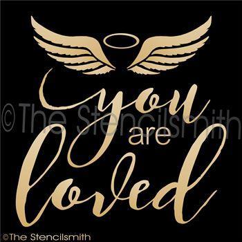 3234 - You Are Loved - The Stencilsmith