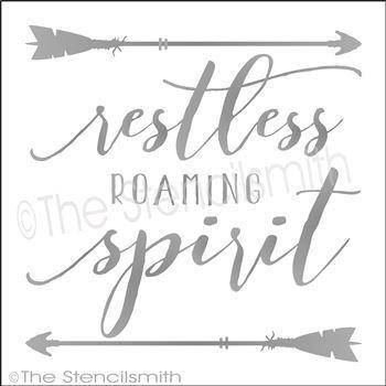 3262 - Restless Roaming Spirit - The Stencilsmith