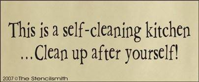 331 - Self- Cleaning Kitchen - The Stencilsmith