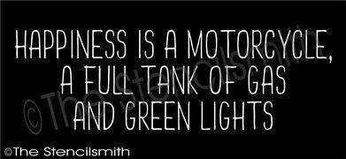 3320 - Happiness is a Motorcycle - The Stencilsmith