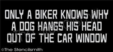 3321 - Only a biker knows why - The Stencilsmith