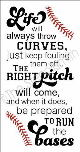 3328 - Life will always throw curves - The Stencilsmith