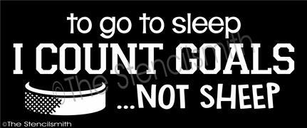 3332 - To go to sleep... (hockey) - The Stencilsmith