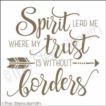 3357 - Spirit lead me where my - The Stencilsmith