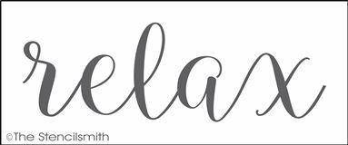 3373 - relax - The Stencilsmith