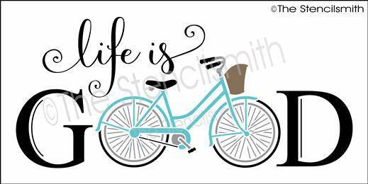 3383 - Life is Good - The Stencilsmith