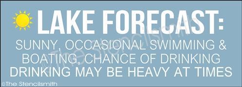 3395 - Lake Forecast - The Stencilsmith