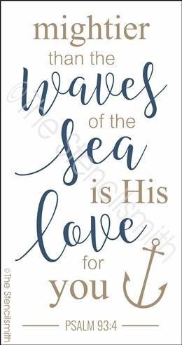 3409 - Mightier than the waves - The Stencilsmith