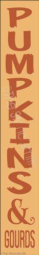 3415 - PUMPKINS & GOURDS - The Stencilsmith