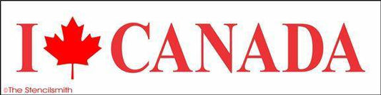 3453 - I love Canada - The Stencilsmith
