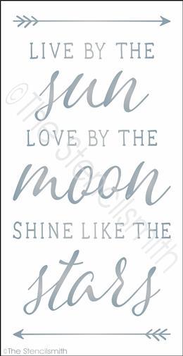 3492 - live by the sun love - The Stencilsmith
