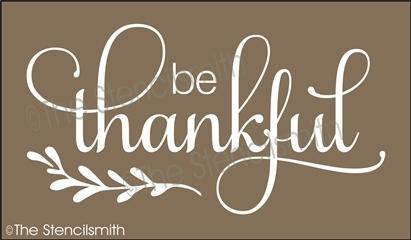 3522 - be thankful - The Stencilsmith