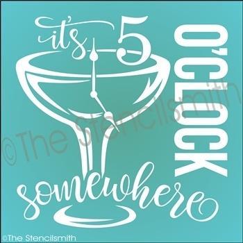 3532 - It's 5 O'Clock Somewhere - The Stencilsmith
