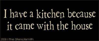 353 - kitchen came with house - The Stencilsmith