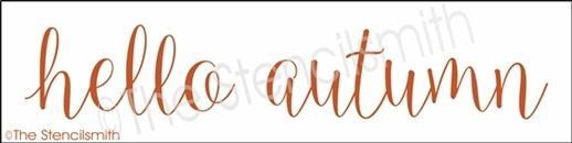 3561 - hello autumn - The Stencilsmith