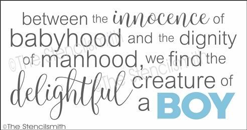 3609 - between the innocence of - The Stencilsmith
