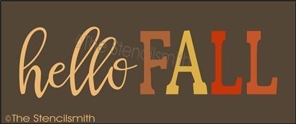 3640 - hello FALL - The Stencilsmith