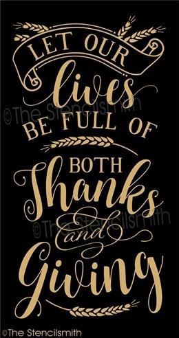 3725 - Let our lives be full of both - The Stencilsmith