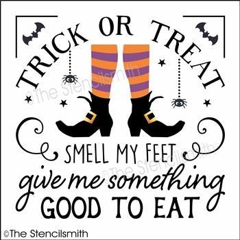 3727 - Trick or Treat smell my feet - The Stencilsmith