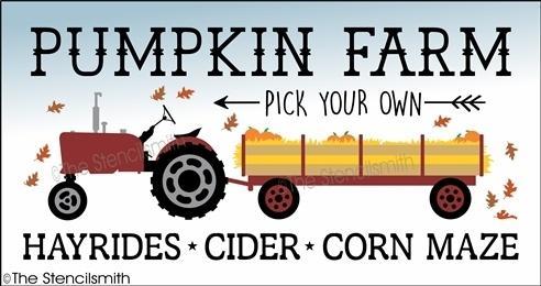 3741 - PUMPKIN FARM - The Stencilsmith