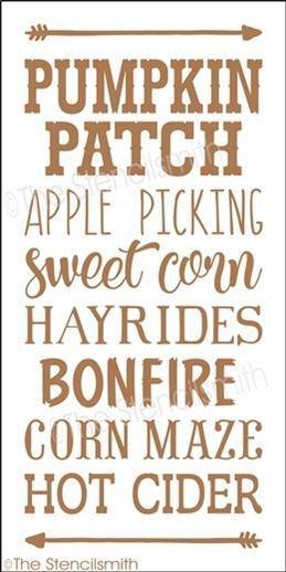3742 - Pumpkin Patch - The Stencilsmith