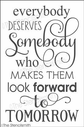3749 - everybody deserves somebody - The Stencilsmith
