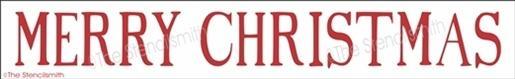 3755 - Merry Christmas - The Stencilsmith