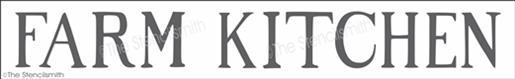 3769 - FARM KITCHEN - The Stencilsmith