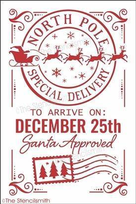 3777 - North Pole Special Delivery - The Stencilsmith