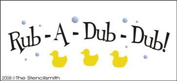 379 - Rub-a-Dub-Dub - The Stencilsmith