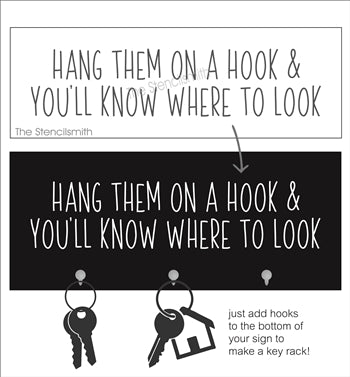 380 - Hang them on a hook & you'll - The Stencilsmith