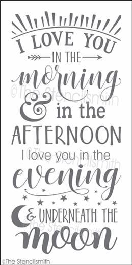 3812 - I love you in the morning - The Stencilsmith