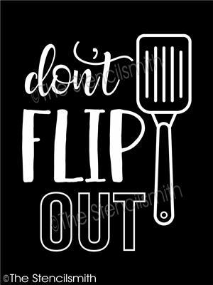 3818 - Don't Flip Out - The Stencilsmith
