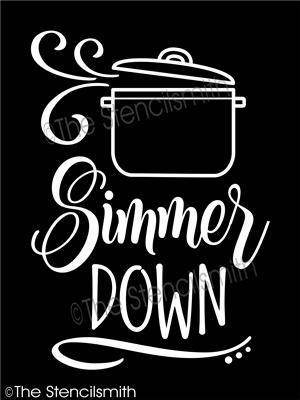 3821 - Simmer Down - The Stencilsmith