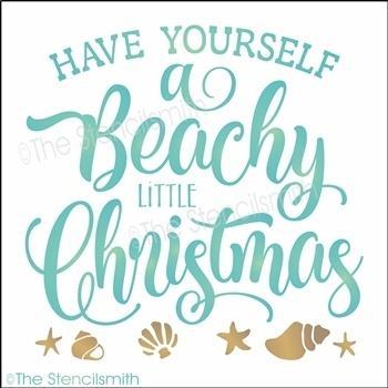 3874 - Have yourself a Beachy - The Stencilsmith