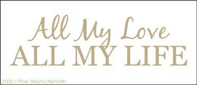 389 - All My Love - The Stencilsmith