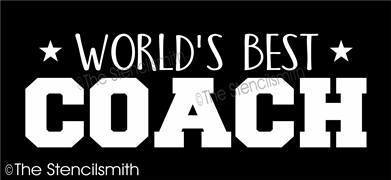 3900 - world's best coach - The Stencilsmith