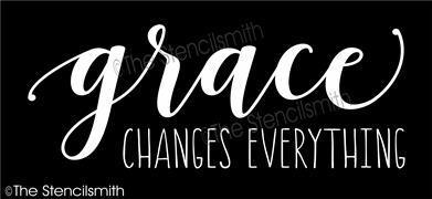 3923 - grace changes everything - The Stencilsmith