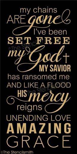 3930 - My chains are gone - The Stencilsmith