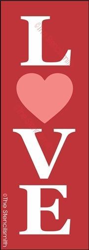 3956 - LOVE - The Stencilsmith