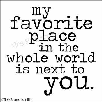 3963 - my favorite place - The Stencilsmith