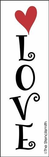 3970 - LOVE - The Stencilsmith
