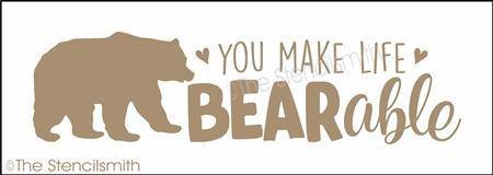 3971 - You make life BEARable - The Stencilsmith