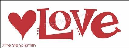 3974 - love - The Stencilsmith