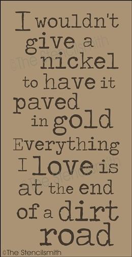 3983 - I wouldn't give a nickel - The Stencilsmith